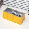 Multifunctional Desk Organizers Pen Holder Name Card Holder Shipping Container Storage Box with Multiple Compartments