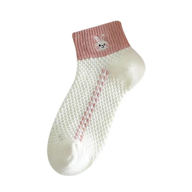 Женские весенне-летние сетчатые дышащие короткие носки - Милый, очаровательный студенческий стиль