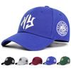 Unisex NG Letter Embroidery Baseball Caps Outdoor Adjustable Spring and Autumn Casual Sunscreen Hat