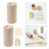 Craft Knitting Box Needle Pin Case Holder Carving Storage