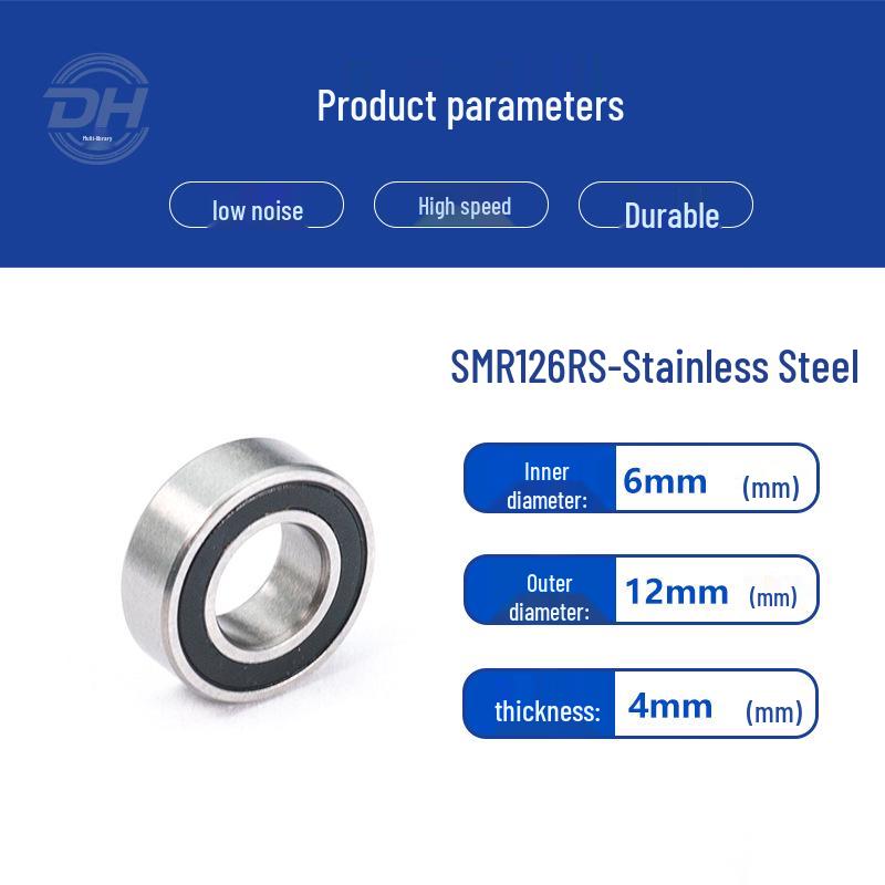 Rust-Proof Stainless Steel Miniature Pulley with Deep Groove Ball Bearing - Anti-Corrosion Gyroscope Ornament Accessory