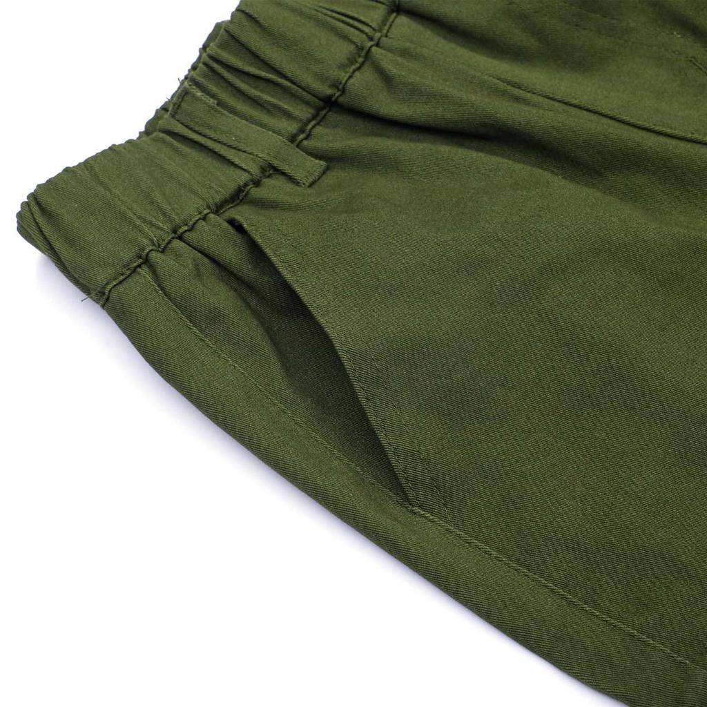 Модные детские повседневные спортивные комбинезоны, повседневные брюки для мальчиков и девочек с карманами и эластичным поясом.