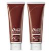 Лист хны Ten Star Henna Color Treatment Warm Brown 250 г x 2 флакона 3 месяца Включает бонусную кисточку Для седых волос Бесплатная формула [Содержит экстракт]