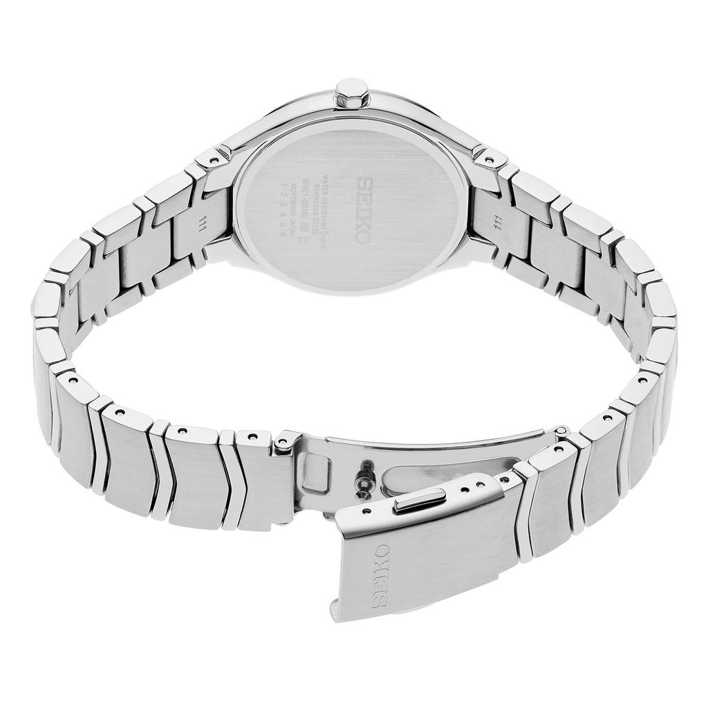Seiko Классические женские кварцевые часы из нержавеющей стали SUR549P1