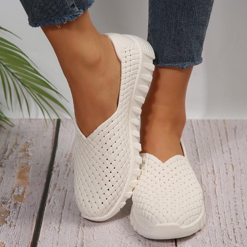 2025 New Comfortable Single Shoes for Women Wedge Heel Hollow Casual Sneakers Height-increasing Platform Shoes Shoes for Women