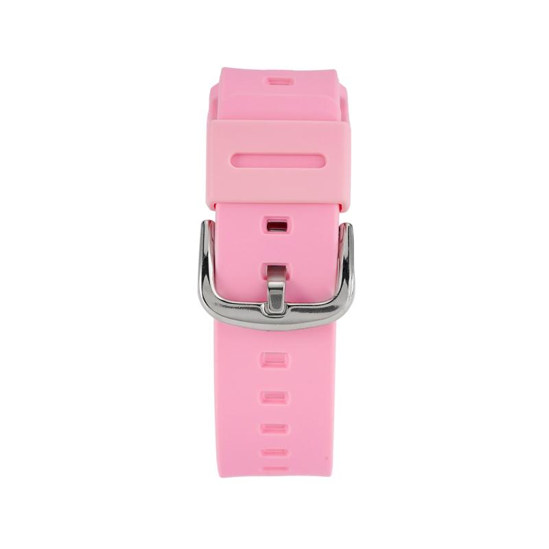 Casio Серия BABY-G Модные Женские Кварцевый Механизм Ремешок из Смолы Японские и Корейские Часы Женские Часы Розовый Циферблат BA-110-4A1D