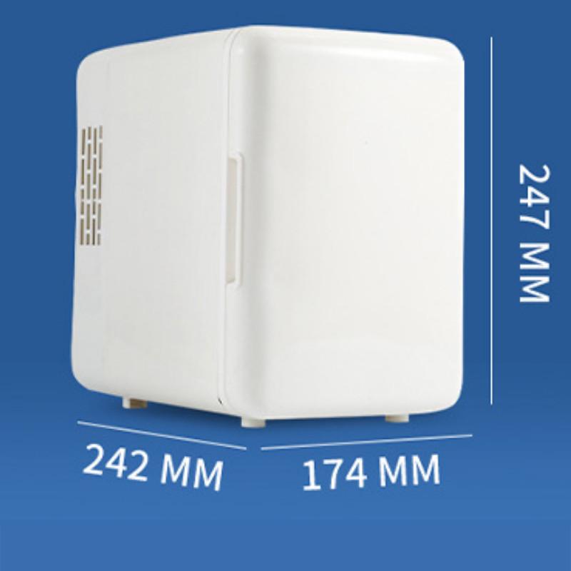 4L 242 * 174 * 247mm Portable Car Mounted Outdoor Freezer Cosmetic Storage Refrigerator Low Noise Fridge Electric Mini Refrigerator