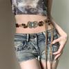 Vintage Premium Belt Personality Bohemian Y2K Trendy Design Sense Niche Waist Chain Skirt Accessories Summer