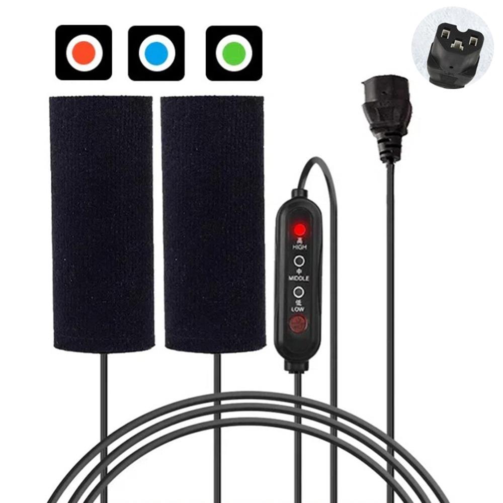 Non-slip Motorcycle Handlebar Warmer Warm Heating Handle Grips Cover Autumn/Winter