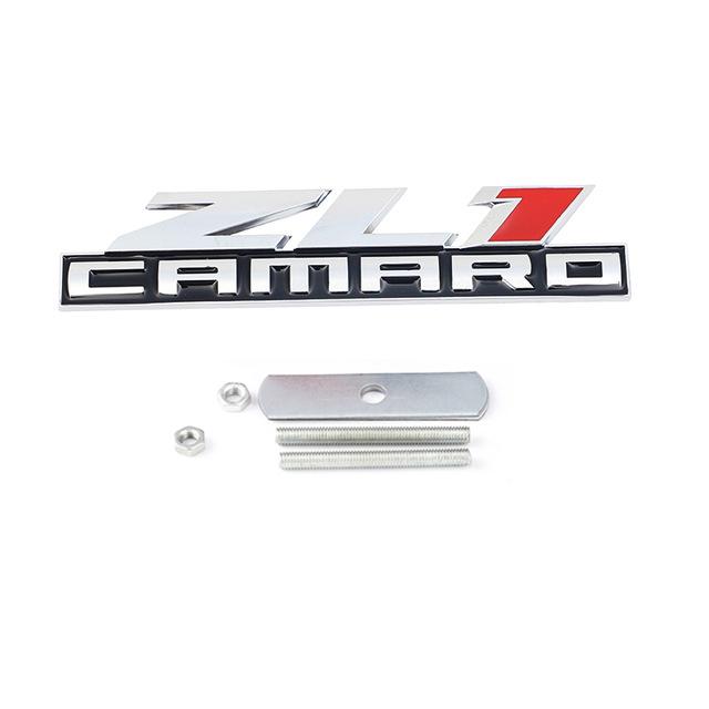 3D Metal Car Front Grille Trunk Emblem Sticker For Chevrolet Cruze Sonic Silverado Corvette Trax Camaro Captiva Bolt Z71 Sail SS