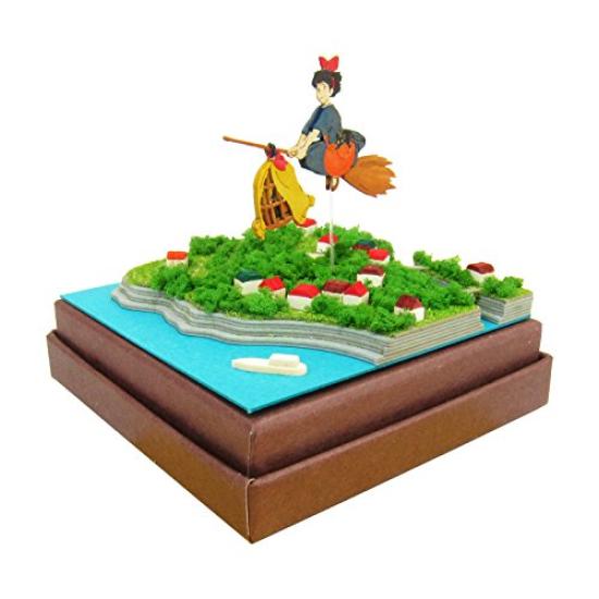 Sankei Studio Ghibli Мини Служба доставки Доставка Бумажная модель Кики Немасштабный MP07-08