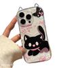 The New Models Are Compatible with Iphone16 Scaring Cats, IPhone 13 with Bracelet  IPhone 15 and Transparent Cat Ear Cases