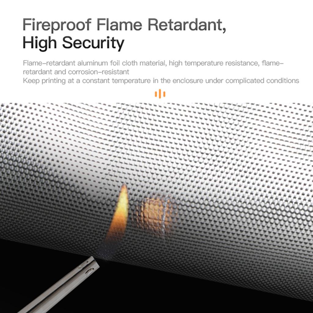 Original Creality 3D Printer Enclosure Fireproof Waterproof Printer Covers for Constant Temperature