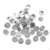100pcs Aluminium Tea Light Candle Making, Cups, Sliver Colour - 1#