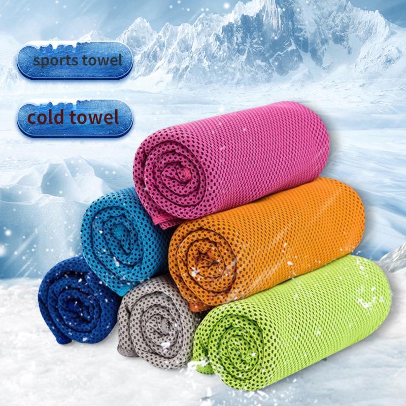 1 Pcs Cold Towel Outdoor Sports Towel Wipe Sweat Towel Ice Cold Towel Sports Sweat Towel Cold Sports Ice Towel HMM