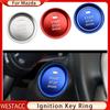 Наклейка-накладка на кнопку запуска/остановки двигателя автомобиля, кольцо зажигания для Mazda CX5 CX3 CX4 Cx-3 3 6 Axela Atenza, аксессуары