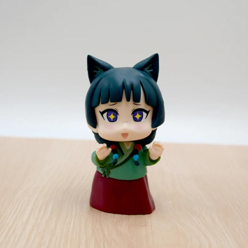 Anime The Apothecary Diaries Figure Maomao Noodle Stopper Figure Cute Cat Ear Ver. PVC Collection Model Doll Toys for Kids Gifts