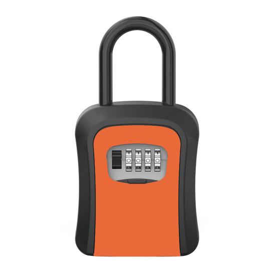 1 комплект ящика для ключей с подвесным крючком. 4-значный пароль. Высокая твердость. Хорошая безопасность. Быстрый сброс. Противоугонный настенный ключ. Безопасный комбинированный замок для дома.