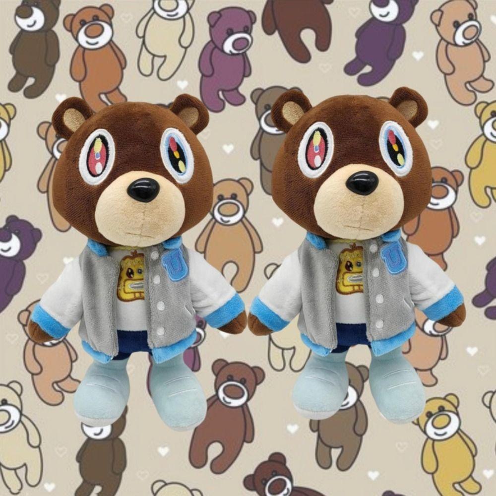Cartoon Animal Kanye Bear Plush Toy Plush Toy  Kawaii   Home Decor