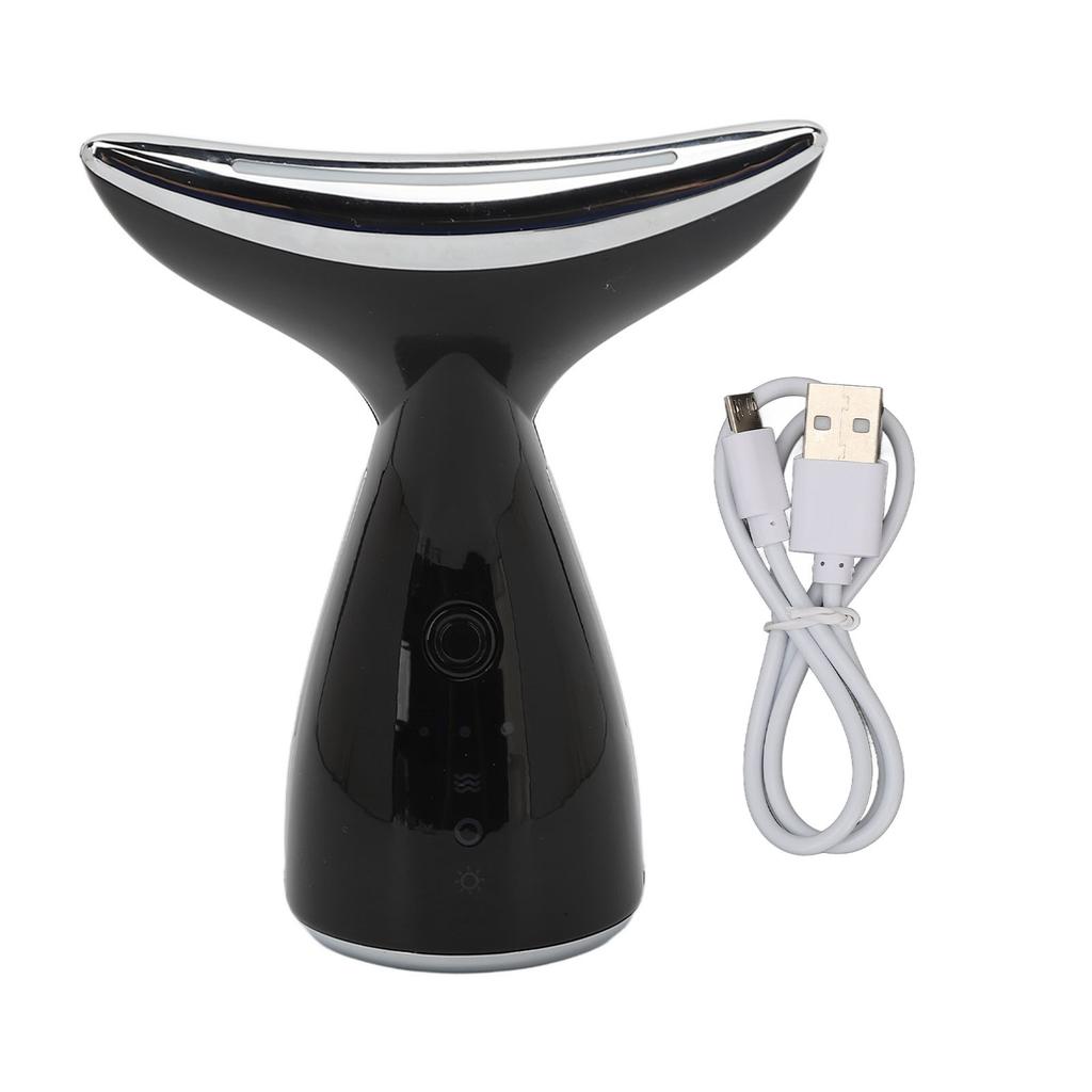 Neck Lifting Massager 3 Color Lights High Frequency Vibration Promote Absorption Neck Tightening