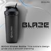 Бутылка-шейкер Solpro Blaze | 800 мл | Герметичная и не проливающая | Нескользящий захват | Идеально подходит для протеиновых коктейлей, смузи, предтренировочных напитков и многого другого | Без БФА