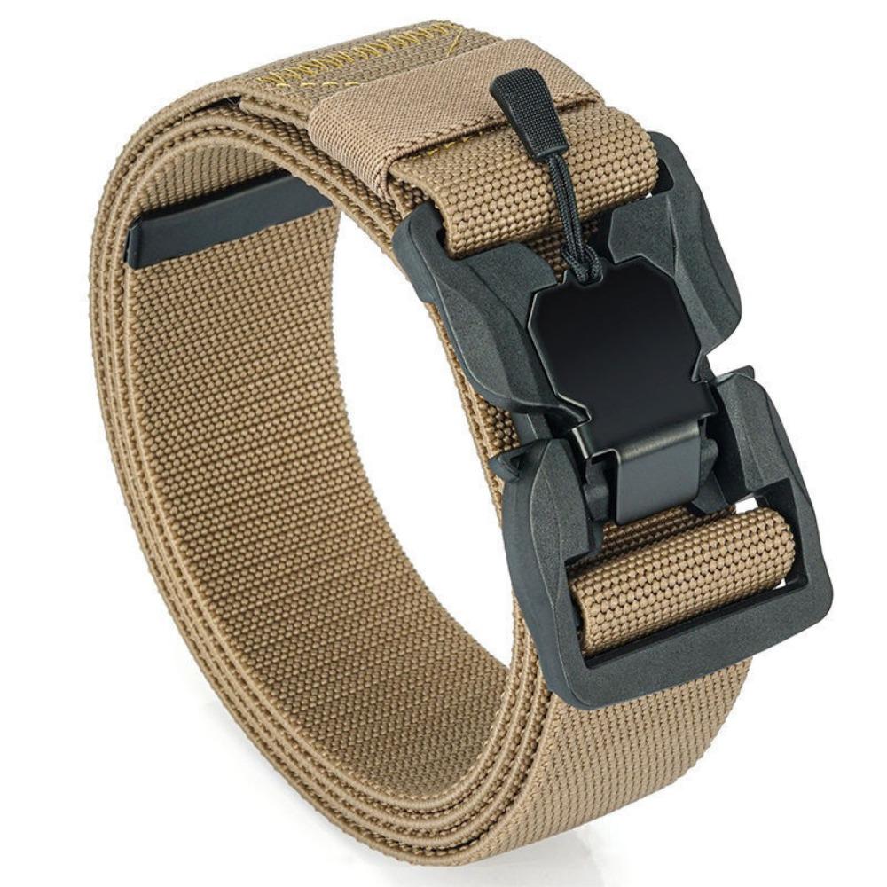 Elastic Canvas Belt Adjustable Waist Belts Durable Jeans Waistband  Outdoor