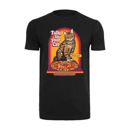 Steven Rhodes Unisex Adult Talk To Your Cat T-Shirt