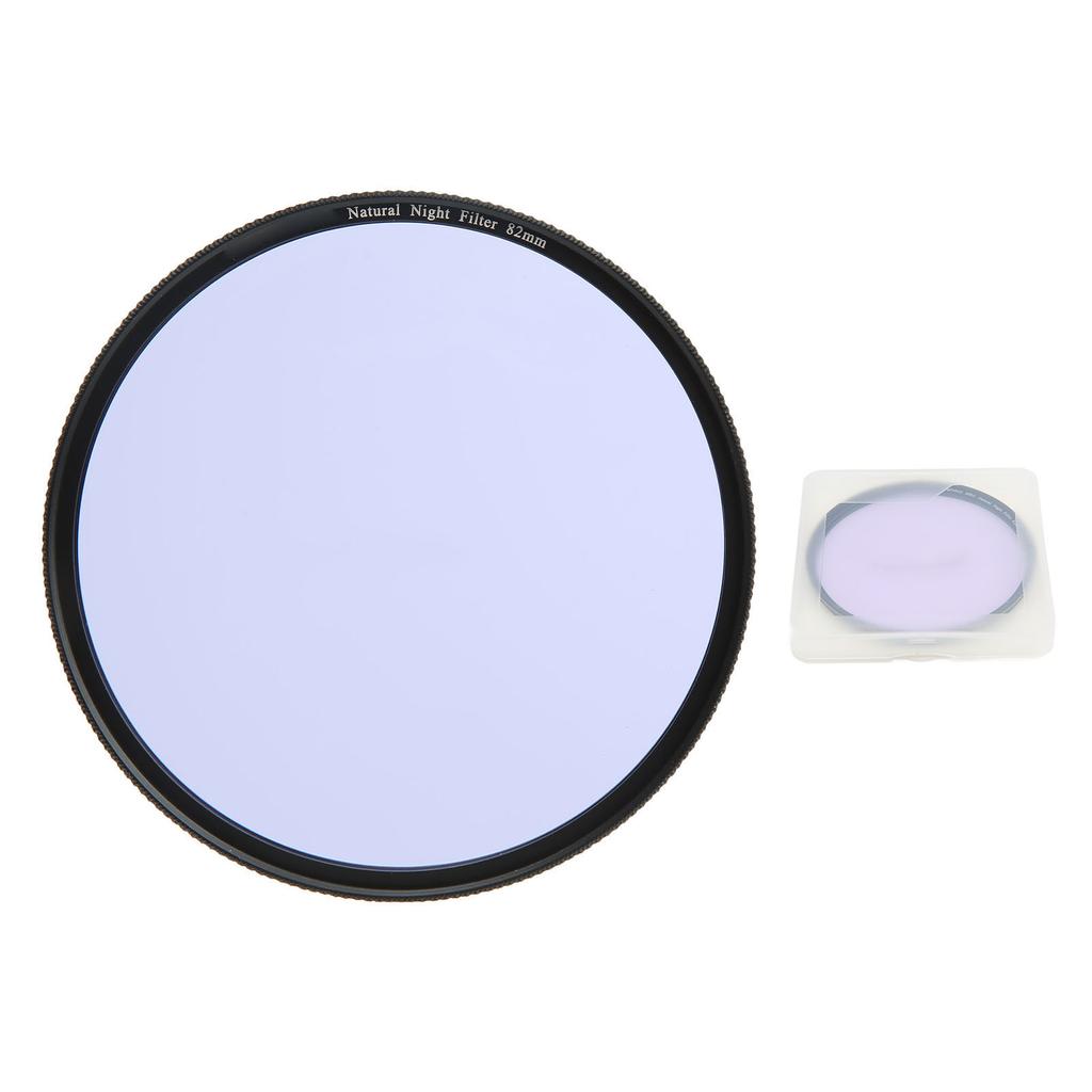 Lightdow Clear Natural Night Filter Light Pollution Reduction Camera Lens Filter for Night Sky Star 82mm