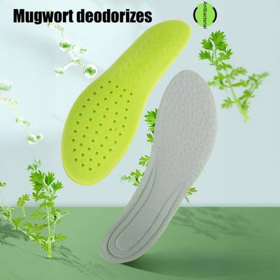 2 пары спортивных стелек дезодорант дышащие вставки для обуви подошвенный фасциит ортопедические амортизирующие стельки для мужчин женщин путешествия работа