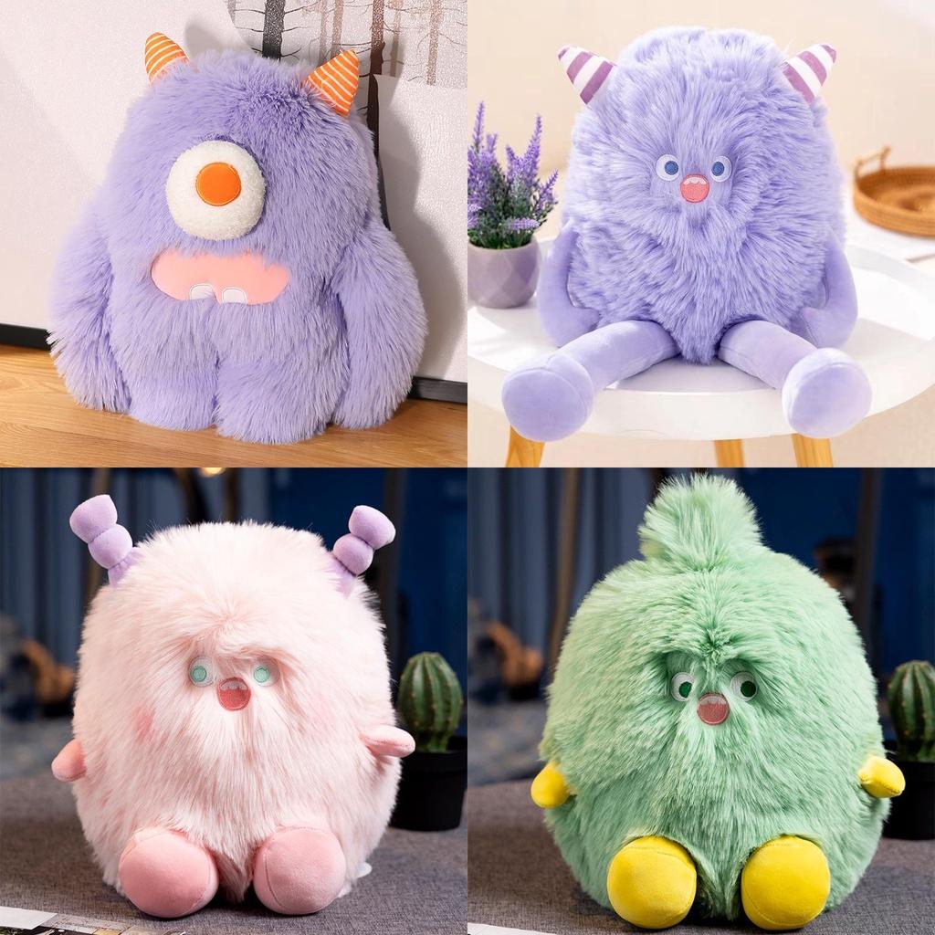 Маленькая Куку Длинноволосый Монстр Плюшевая Игрушка с Большими Глазами