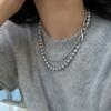 Double Layered Pearl Pendant Korean Jewelry Pearl Chain Choker Elegant Pearl Chain Beads Gifts