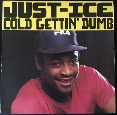 12-дюймовая пластинка JUST-ICE - Cold Gettin' Dumb FRE009,FRE9 Fresh Records 1987 США Рэп и хип-хоп/R&B Б/У