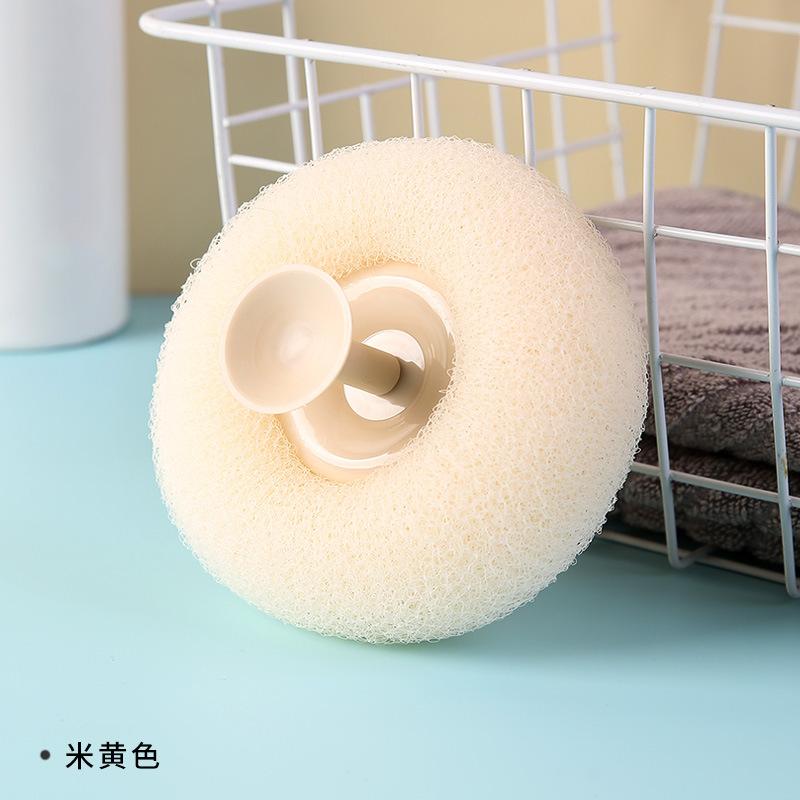 Round Soft Mesh Handheld Bath Sponge Balls Cleaning Brush Shower Body Cleaner Exfoliat Scrubbers Bath Ball Bathroom Accessories.