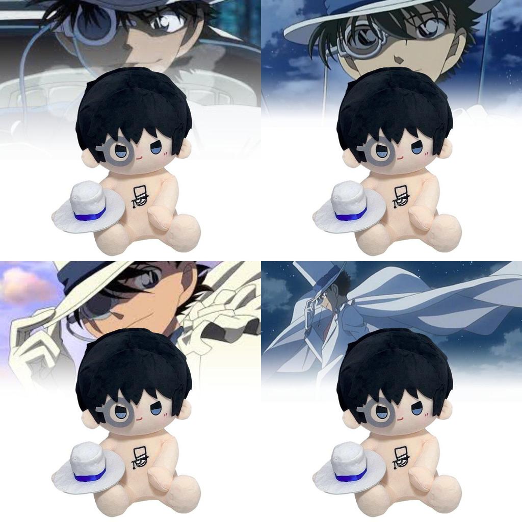 Очаровательная хлопковая кукла Кайто Кид высотой 40 см в милом наряде. Идеально подходит для коллекционеров