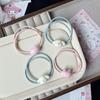 Очаровательные Мультяшные Резинки для Волос с Кошкой и Собакой для Девочек - Милые Аксессуары для Волос "Лучшие Друзья" с Двумя Прядями