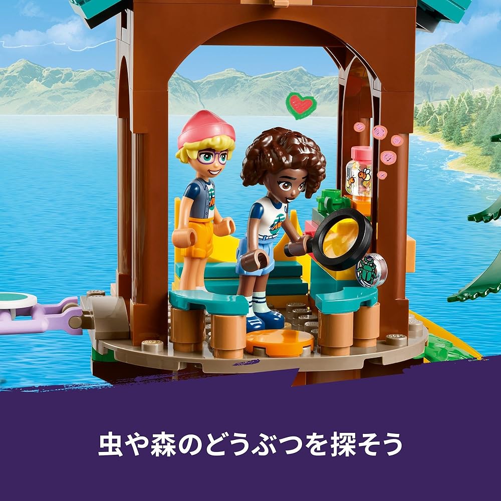 Конструктор LEGO Friends Домик на дереве в лагере приключений 42631 для детей 8-10 лет