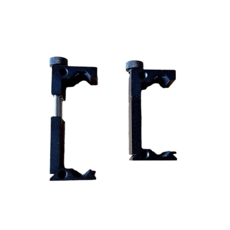 Phone Tripod Mount Metal Tripod Adapter with Hot Shoes Arca Port and 1/4in Screw Holes Adjustable Cellphone Stand Holder