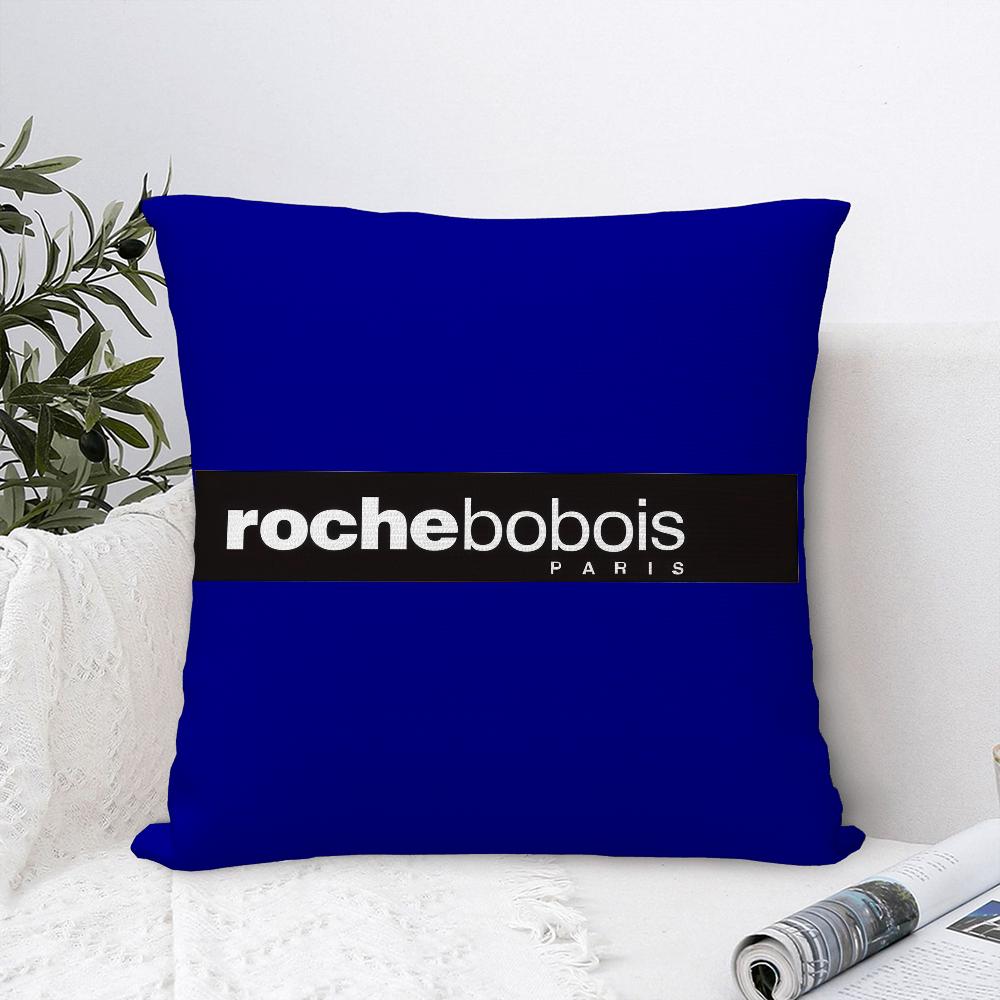 R-Roches Мода B-Bobois Наволочка Декоративная для Дивана Домашняя Двусторонняя Печать Плюшевая Квадратная Наволочка для Подушки Декор Подушки