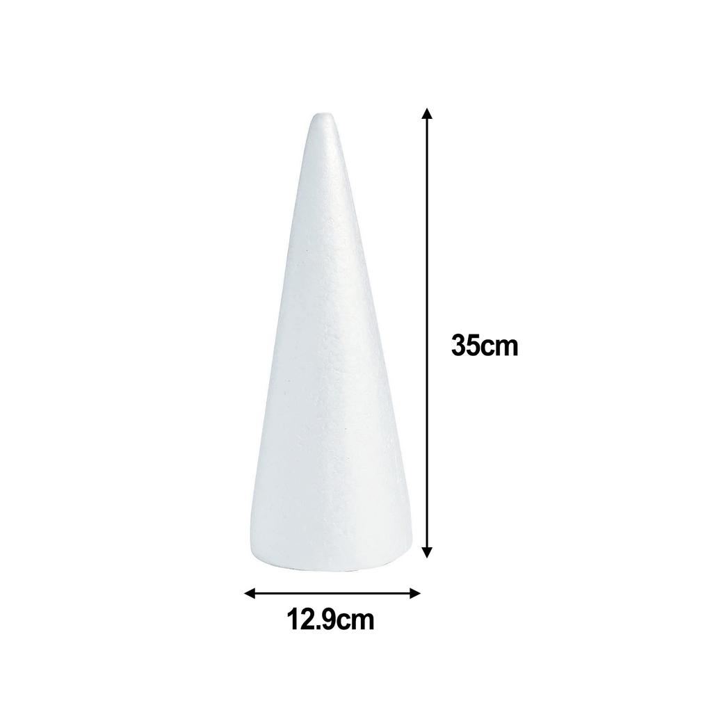 3 Size Foam Cones Modelling DIY Polystyrene High Quality