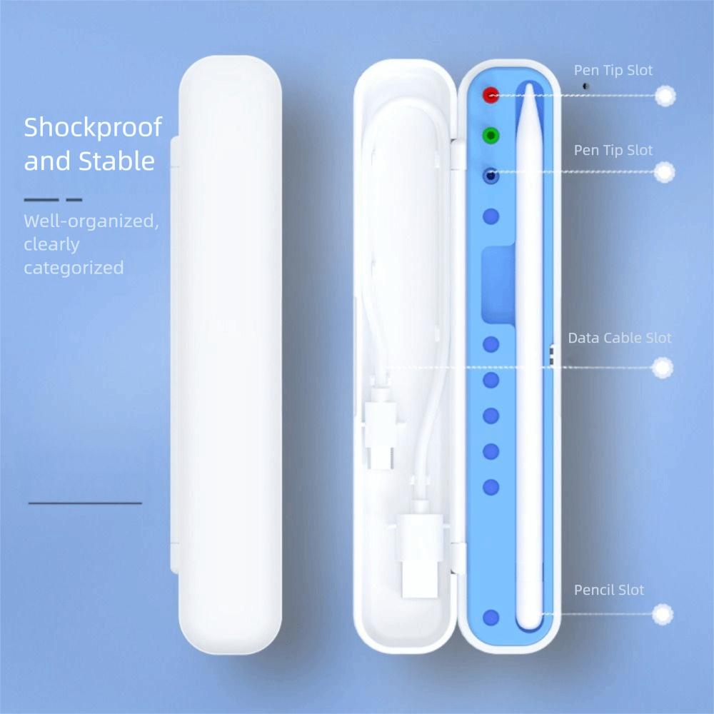 ABS Tablet Touch Pen Cases PP Stylus Pen Cover for Stylus Pencil 1/2/3 Generation Office