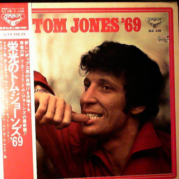 Виниловая пластинка TOM JONES Tom Jones 69 SLC238 LONDON 1969 Япония Obi Поп Б/у