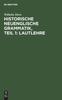 Книга Historische Neuenglische Grammatik, Teil 1 : Lautlehre
