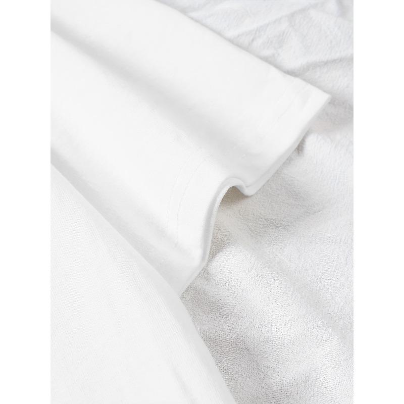 Европейские размеры Мужская футболка | Принт в эко-стиле для улицы, Дышащая, Летняя, Машинная стирка, Обычная посадка, Повседневный стиль, Круглый вырез