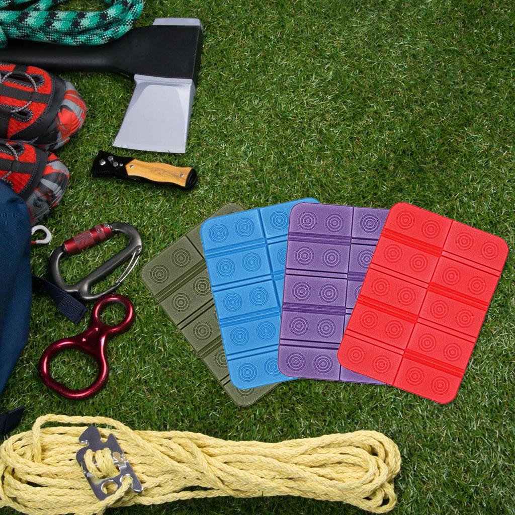 Портативный складной коврик для сидения на открытом воздухе, водонепроницаемый коврик для сидения для походов, коврик для сидения для кемпинга, влагостойкая подушка для сидения, прочная