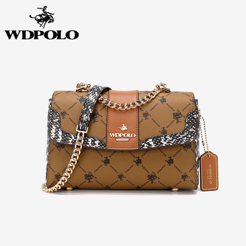 Сумка WDPOLO, новинка 2023 года, летняя модная сумка-джокер, сумка с старым цветком, сумка для пожилых людей, женская сумка-мессенджер