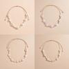 Shell Shell Beaded Necklace Adjustable Adjustable Neck Chain Minimalist Shell Braided Chain  Woman