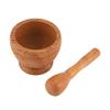 Manual Plastic Garlic Grinder Spices Herbs Mortar Pestle Set Grinding Bowl Kitchen Tool
