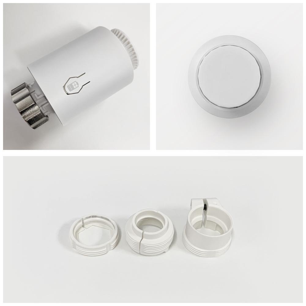 Термостатические радиаторные клапаны Tuya Zigbee, интеллектуальное беспроводное управление через приложение для мобильного телефона, отопление дома