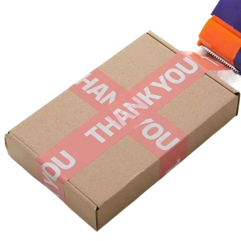 High Viscosity Packaging Tape Colorful Packing Tape Patterns Thank You Tape Carton Decoration