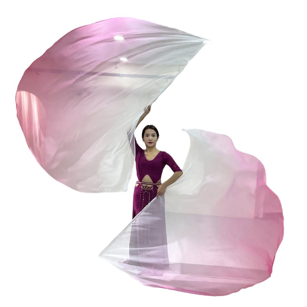 2 шт. флаги для танцев и хвалы с масштабируемым стержнем, полукруглые флаги для поклонения с крыльями, церковные флаги для поклонения для танцоров